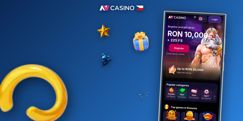 iPhone se stažením NV Casino online aplikace v Safari a ikonou přidanou na domovskou obrazovku