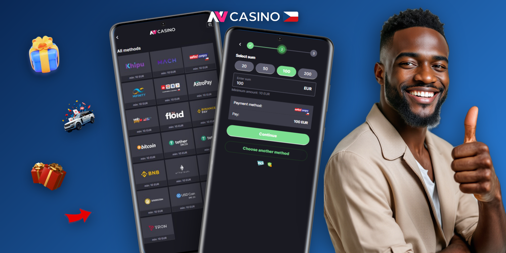 Jak vložit peníze v NV Casino v pěti krocích – od přihlášení po potvrzení vkladu