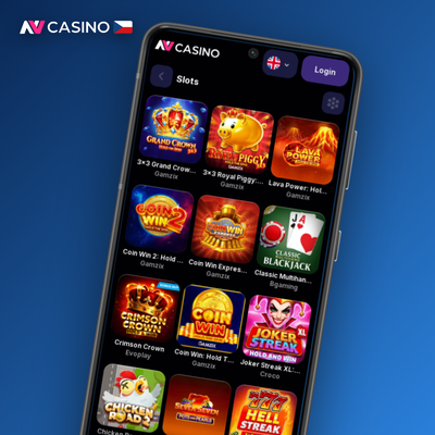 Barevná mřížka Megaways slotů od Pragmatic Play a Play'n GO v NV Casino